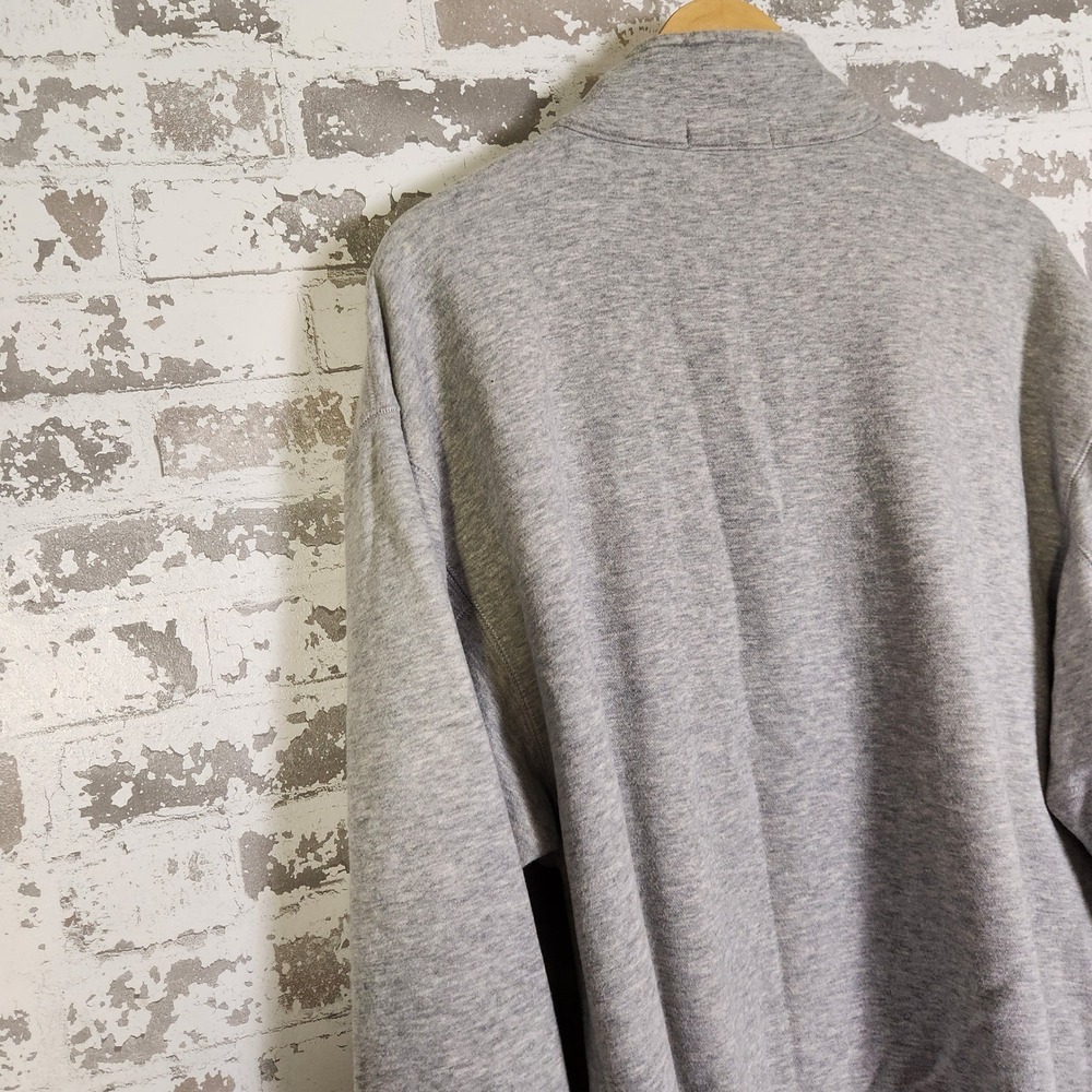 Nautica Mens Grey 1/4 Zip Sweatshirt Pullover Spell Out Logo NS 83 Size XXL - Picture 10 of 16